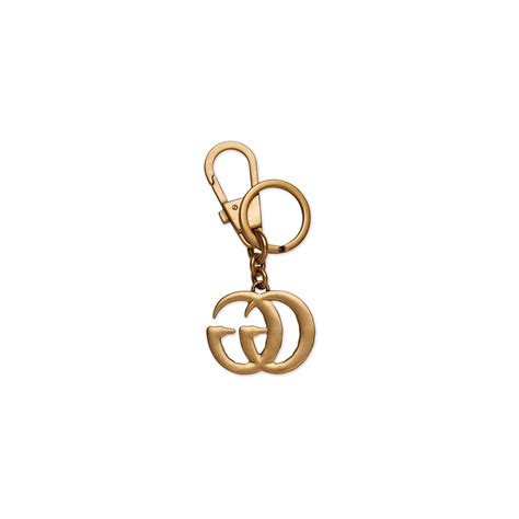 double g key ring gucci